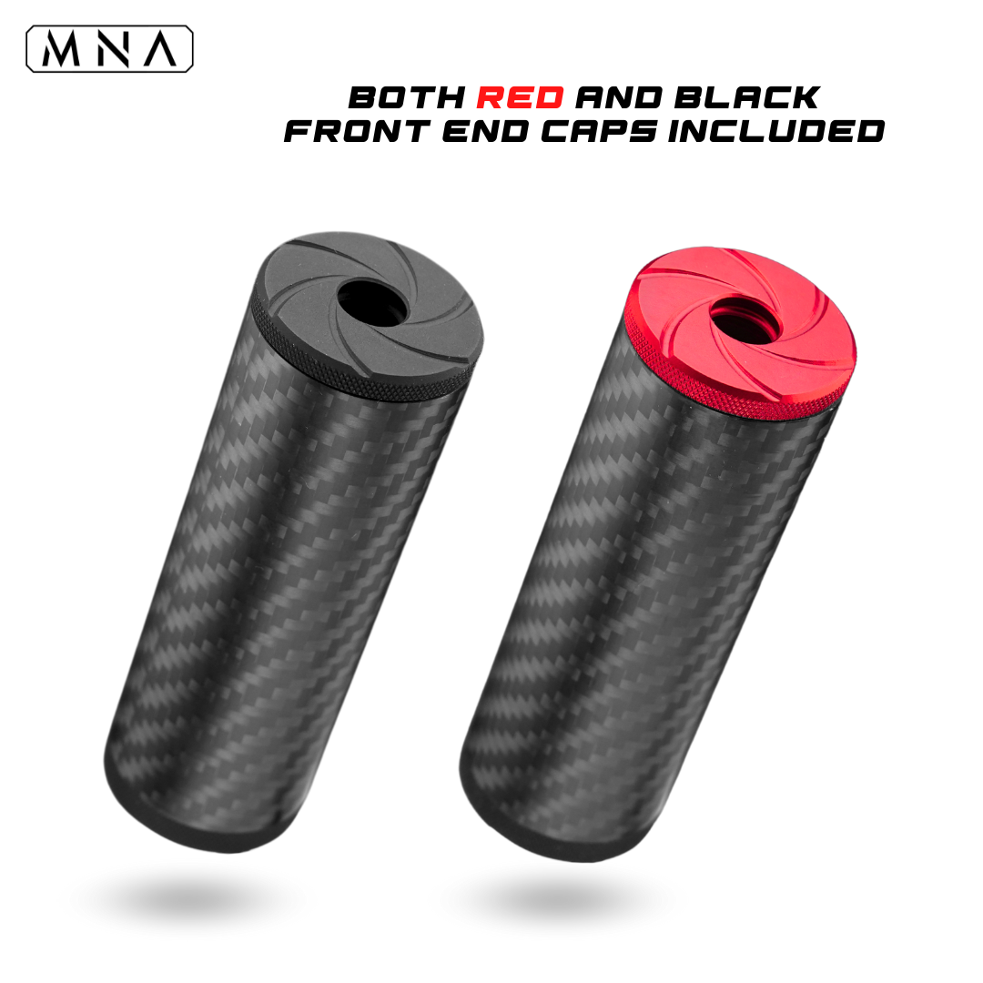 MNA Gen 6 Phantom™ Carbon Fiber Airsoft Suppressor | Reserve Edition