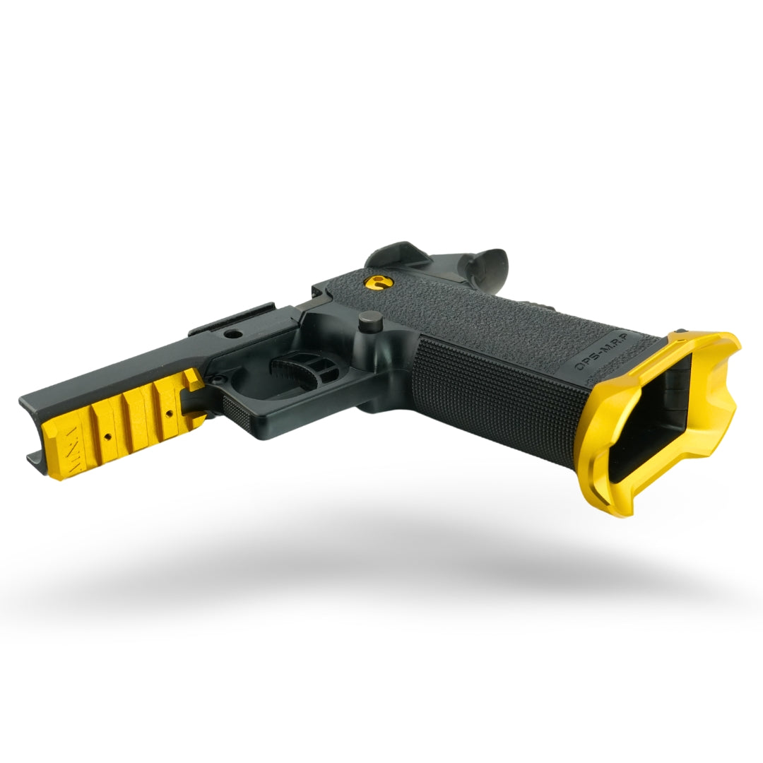 Project Portoro Black and Gold Custom Upgraded Hi Capa Airsoft Pistol | MNA Epic Deals
