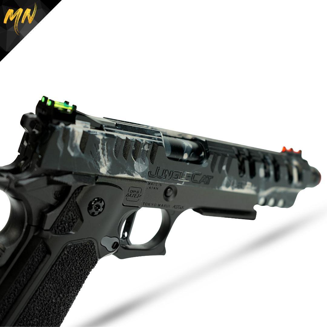 Project Lunar | Custom Hi Capa 5.1 - Minnesota Airsoft Airsoft airsoft guns airsoft suppressor phantom airsoft Gen 3 Phantom Tracer unit airsoft best airsoft m4 novritsch airsoft sniper rifle hi capa custom pistol airsoft 2022 best AEG airsoft guns in 2023 Minnesota airsoft MN Airsoft guns for beginners best AK VSR Tokyo Marui KWA CYMA G&G Airsoft guns