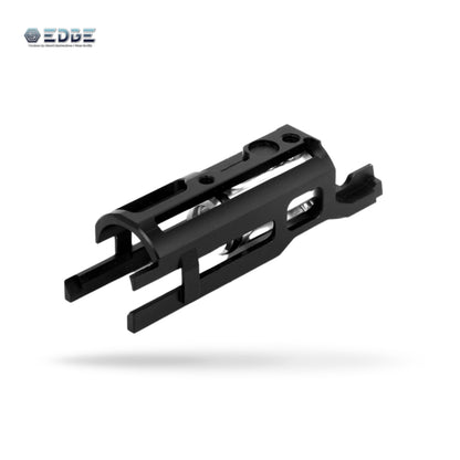 Black EDGE Ultra Light aluminum blowback housing BBU for TM Hi-Capa 5.1 / 1911 GBB pistols; essential lightweight CNC upgrade for custom Hi-Capa airsoft pistol builders and tuners.
