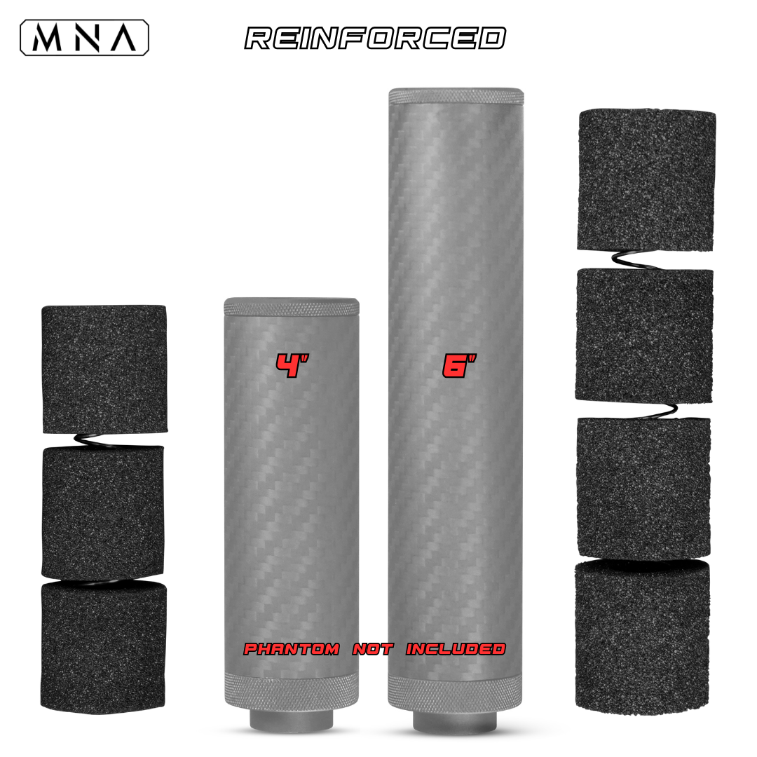 Airsoft Mock Suppressor Foam Set