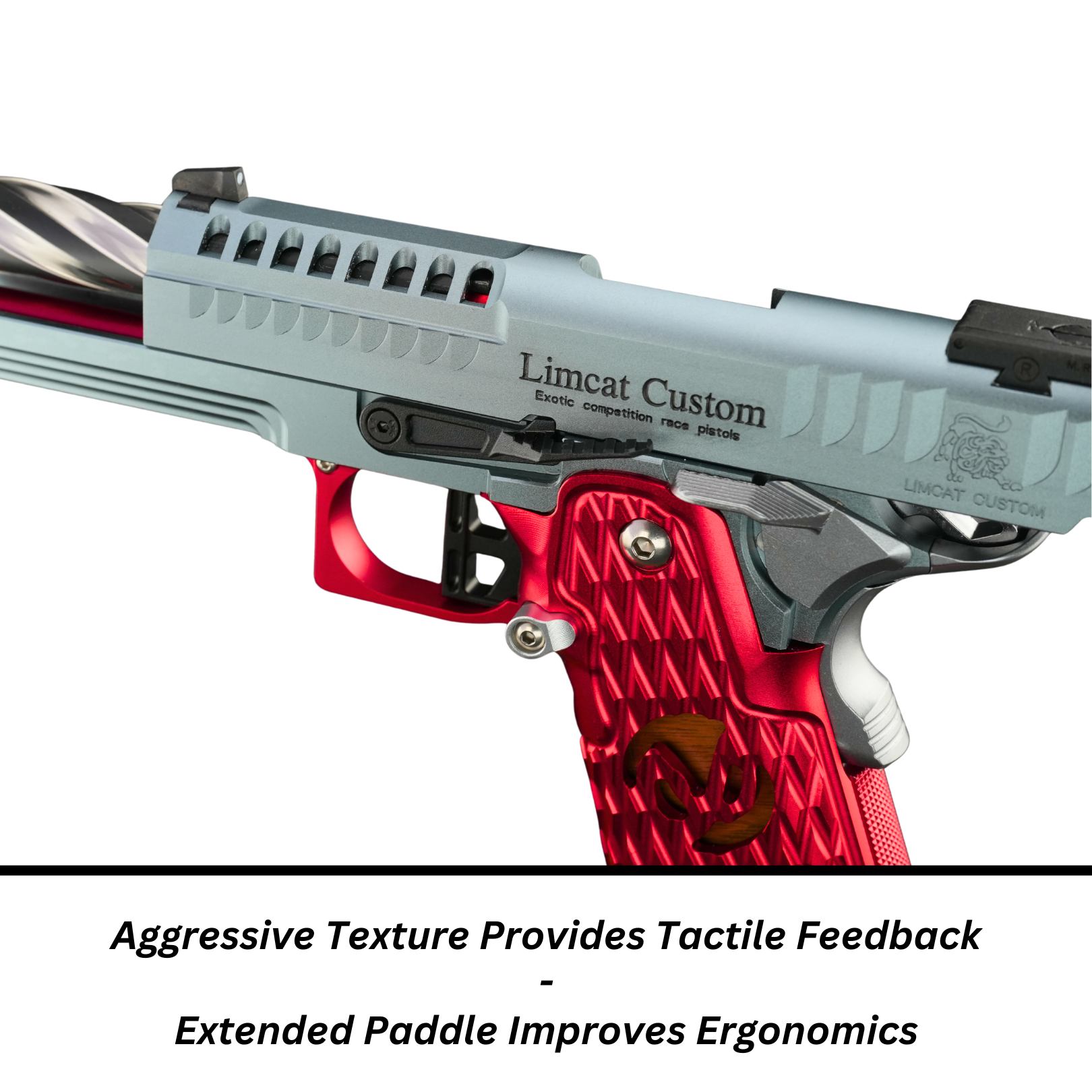 MNA hi capa airsoft pistol extended slide catch for upgraded tokyo marui hicapa. 