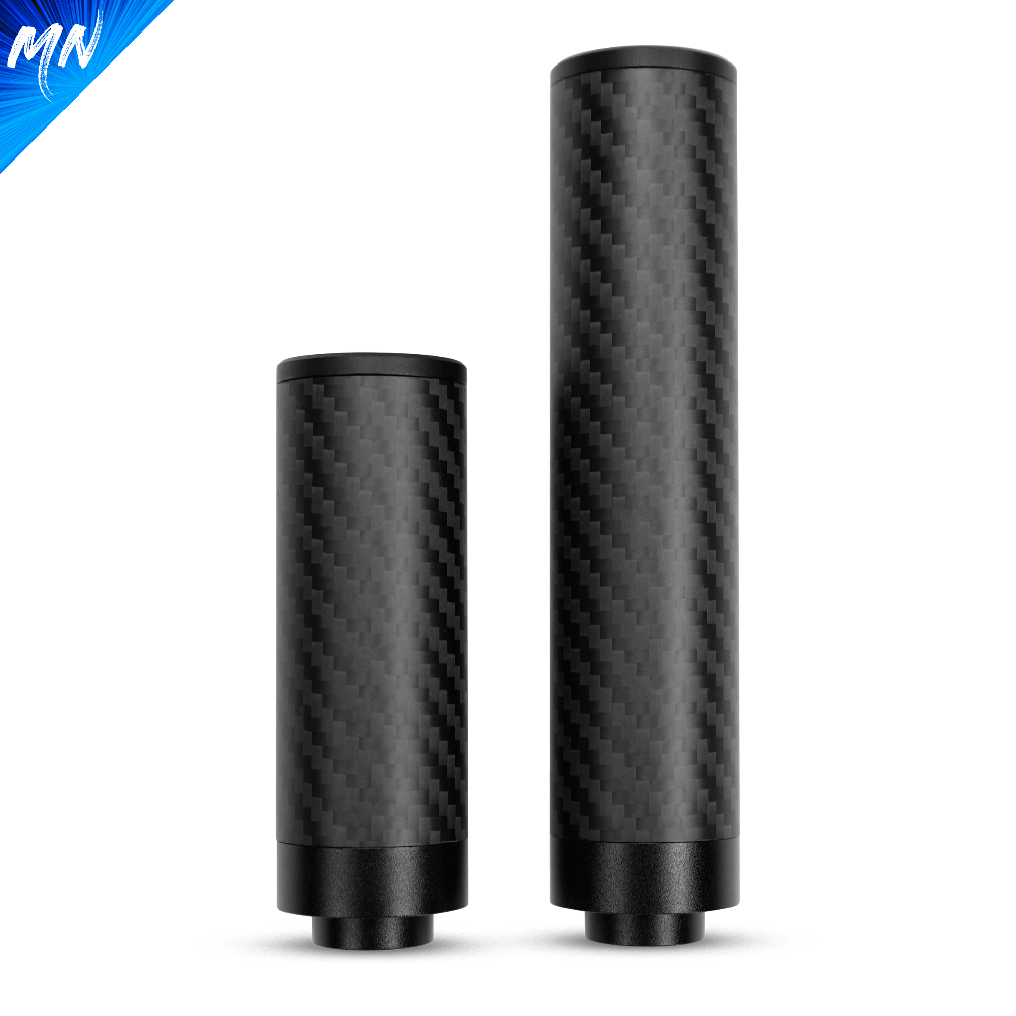 Achieve unmatched stealth with the Minnesota Airsoft Gen 3 Phantom Carbon Fiber Airsoft Suppressor for airsoft guns.