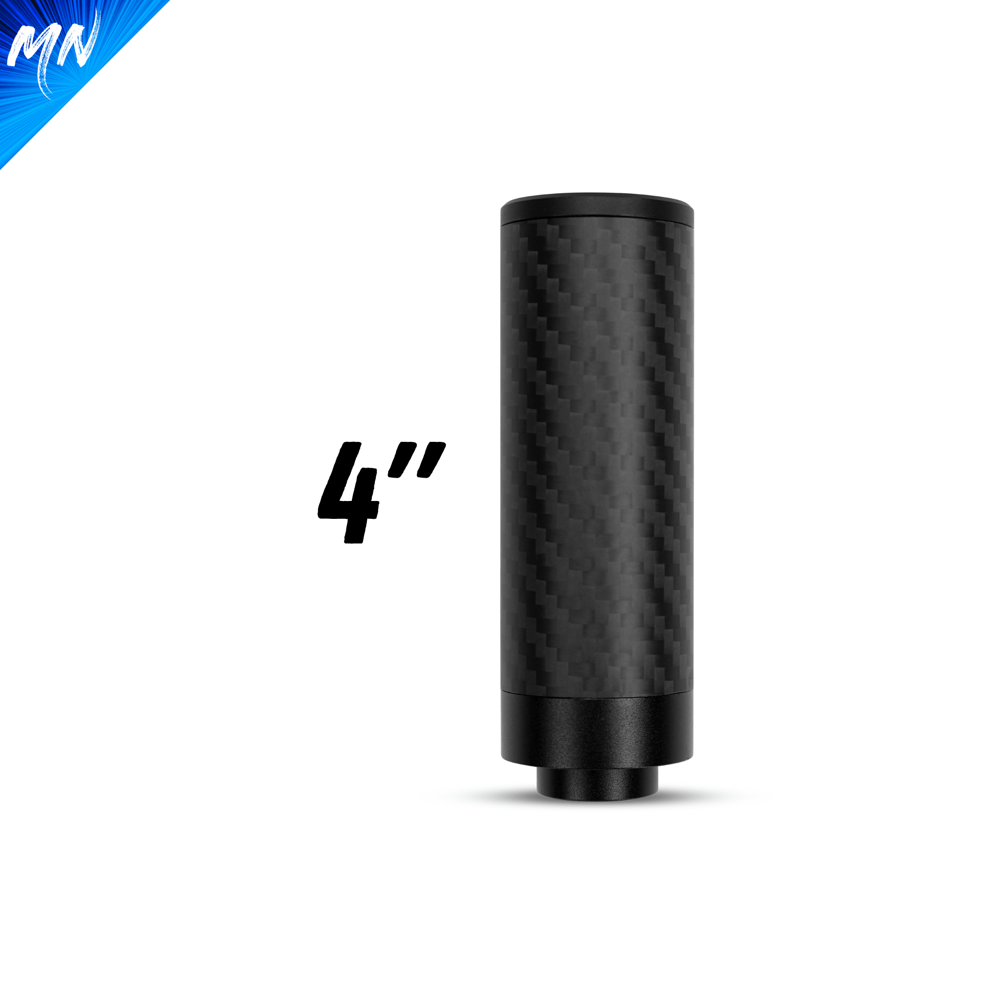 Improve your accuracy and reduce noise with the Minnesota Airsoft Gen 3 Phantom Carbon Fiber Airsoft Suppressor.