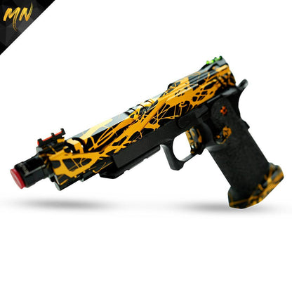 Project Midas | Custom Hi Capa 5.1 - Minnesota Airsoft Airsoft airsoft guns airsoft suppressor phantom airsoft Gen 3 Phantom Tracer unit airsoft best airsoft m4 novritsch airsoft sniper rifle hi capa custom pistol airsoft 2022 best AEG airsoft guns in 2023 Minnesota airsoft MN Airsoft guns for beginners best AK VSR Tokyo Marui KWA CYMA G&G Airsoft guns