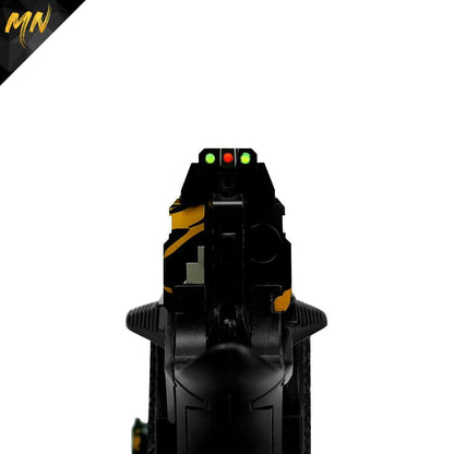 Project Midas | Custom Hi Capa 5.1 - Minnesota Airsoft Airsoft airsoft guns airsoft suppressor phantom airsoft Gen 3 Phantom Tracer unit airsoft best airsoft m4 novritsch airsoft sniper rifle hi capa custom pistol airsoft 2022 best AEG airsoft guns in 2023 Minnesota airsoft MN Airsoft guns for beginners best AK VSR Tokyo Marui KWA CYMA G&G Airsoft guns