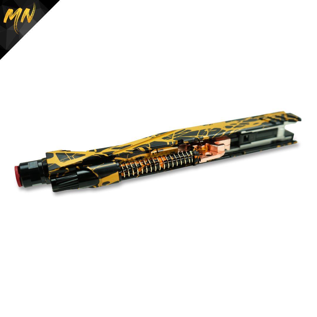 Project Midas | Custom Hi Capa 5.1 - Minnesota Airsoft Airsoft airsoft guns airsoft suppressor phantom airsoft Gen 3 Phantom Tracer unit airsoft best airsoft m4 novritsch airsoft sniper rifle hi capa custom pistol airsoft 2022 best AEG airsoft guns in 2023 Minnesota airsoft MN Airsoft guns for beginners best AK VSR Tokyo Marui KWA CYMA G&G Airsoft guns