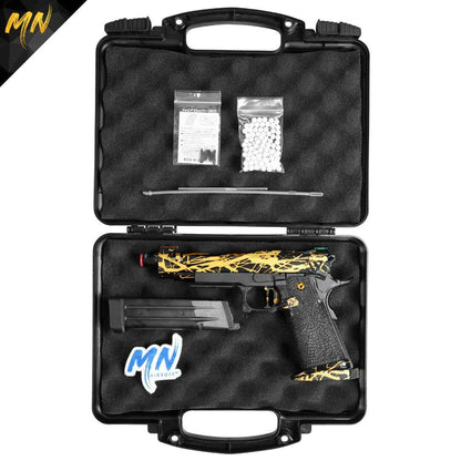 Project Midas | Custom Hi Capa 5.1 - Minnesota Airsoft Airsoft airsoft guns airsoft suppressor phantom airsoft Gen 3 Phantom Tracer unit airsoft best airsoft m4 novritsch airsoft sniper rifle hi capa custom pistol airsoft 2022 best AEG airsoft guns in 2023 Minnesota airsoft MN Airsoft guns for beginners best AK VSR Tokyo Marui KWA CYMA G&G Airsoft guns