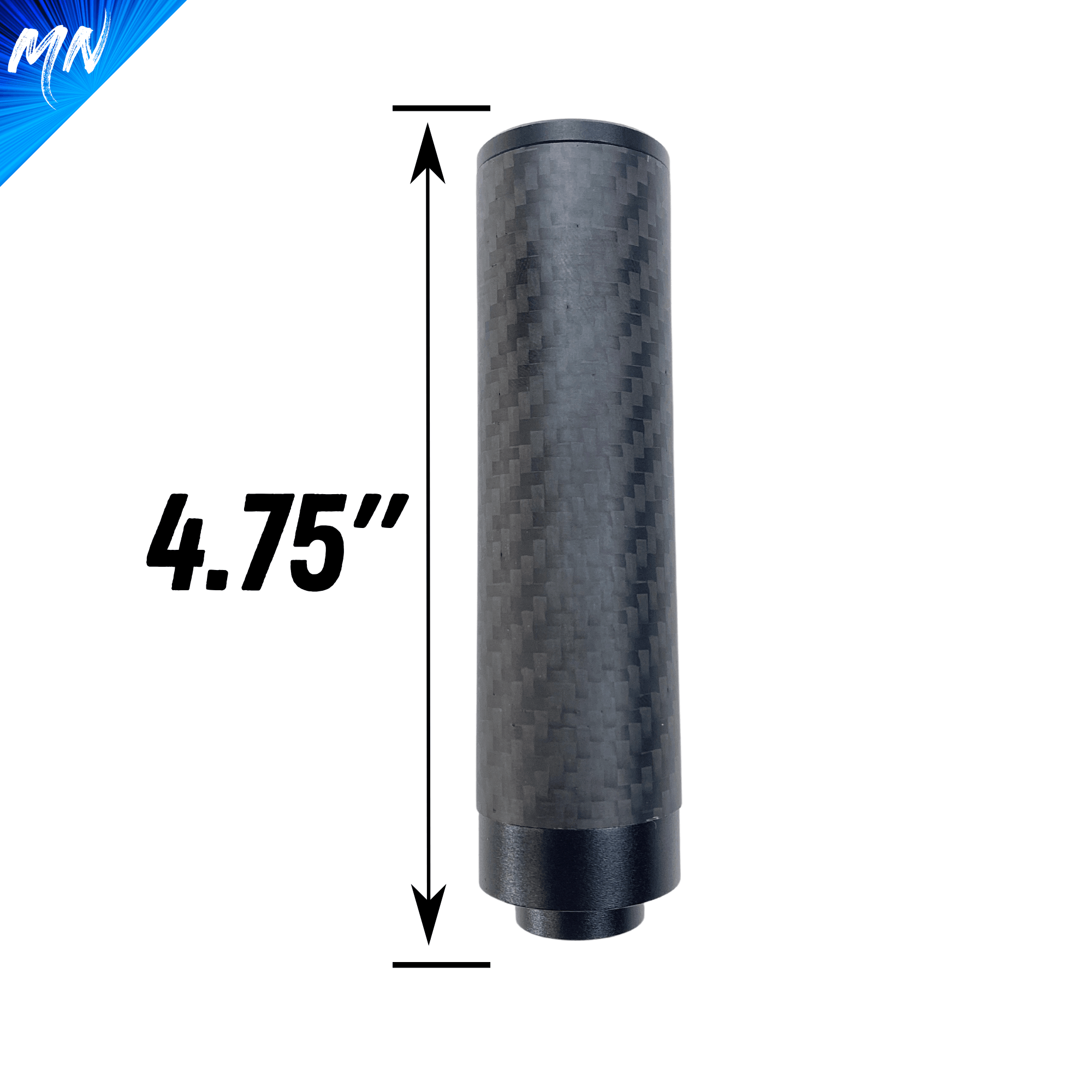 Gen 2 Phantom™ Carbon Fiber Suppressor - Minnesota Airsoft Airsoft airsoft guns airsoft suppressor phantom airsoft Gen 3 Phantom Tracer unit airsoft best airsoft m4 novritsch airsoft sniper rifle hi capa custom pistol airsoft 2022 best AEG airsoft guns in 2023 Minnesota airsoft MN Airsoft guns for beginners best AK VSR Tokyo Marui KWA CYMA G&G Airsoft guns