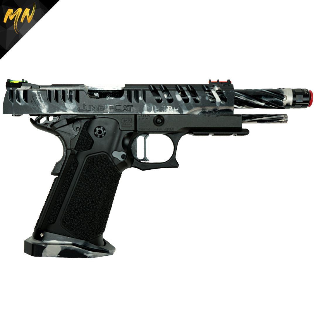 Project Lunar | Custom Hi Capa 5.1 - Minnesota Airsoft Airsoft airsoft guns airsoft suppressor phantom airsoft Gen 3 Phantom Tracer unit airsoft best airsoft m4 novritsch airsoft sniper rifle hi capa custom pistol airsoft 2022 best AEG airsoft guns in 2023 Minnesota airsoft MN Airsoft guns for beginners best AK VSR Tokyo Marui KWA CYMA G&G Airsoft guns
