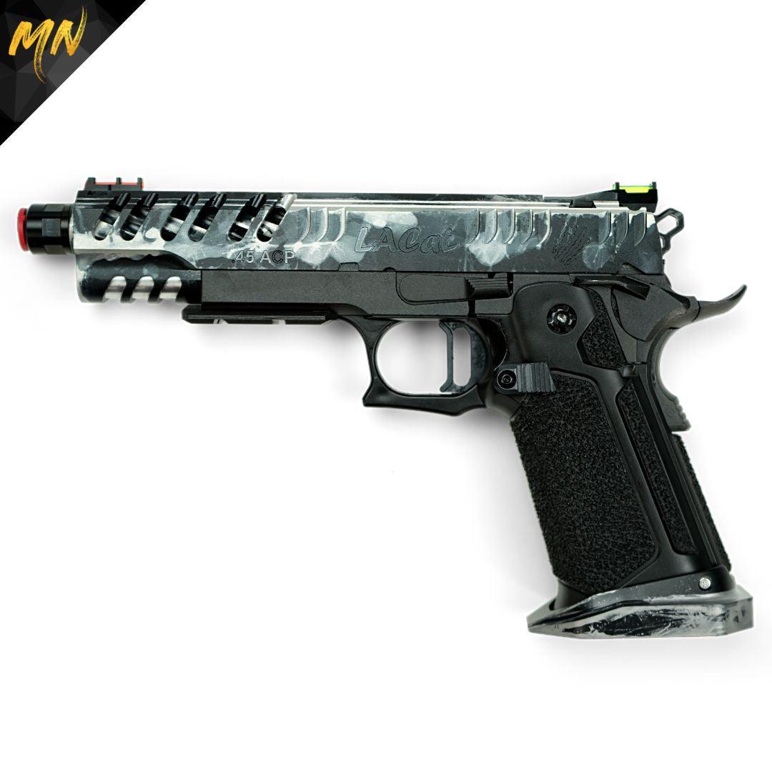 Project Lunar | Custom Hi Capa 5.1 - Minnesota Airsoft Airsoft airsoft guns airsoft suppressor phantom airsoft Gen 3 Phantom Tracer unit airsoft best airsoft m4 novritsch airsoft sniper rifle hi capa custom pistol airsoft 2022 best AEG airsoft guns in 2023 Minnesota airsoft MN Airsoft guns for beginners best AK VSR Tokyo Marui KWA CYMA G&G Airsoft guns