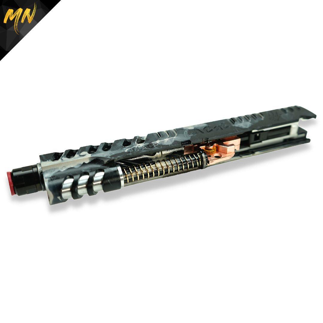 Project Lunar | Custom Hi Capa 5.1 - Minnesota Airsoft Airsoft airsoft guns airsoft suppressor phantom airsoft Gen 3 Phantom Tracer unit airsoft best airsoft m4 novritsch airsoft sniper rifle hi capa custom pistol airsoft 2022 best AEG airsoft guns in 2023 Minnesota airsoft MN Airsoft guns for beginners best AK VSR Tokyo Marui KWA CYMA G&G Airsoft guns
