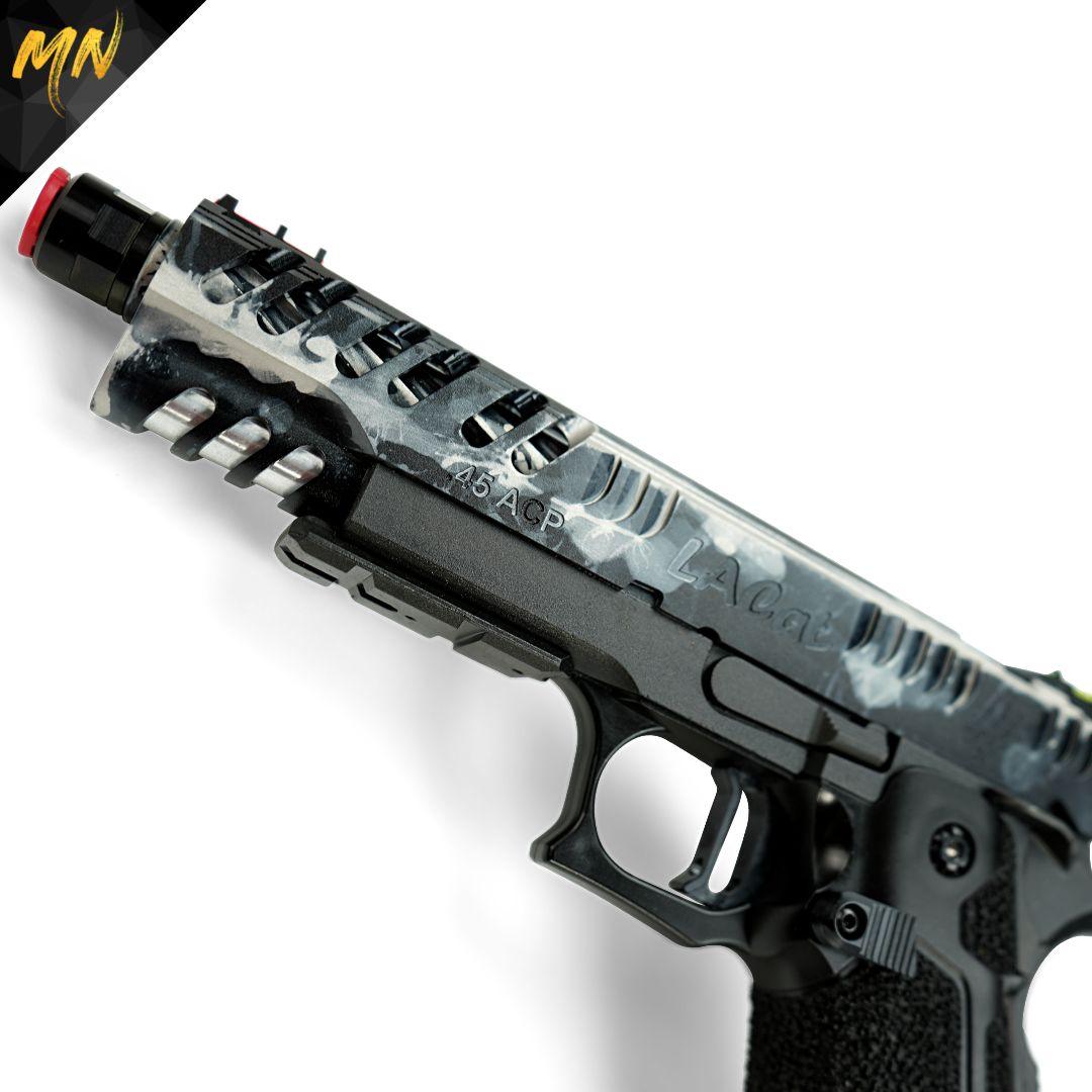 Project Lunar | Custom Hi Capa 5.1 - Minnesota Airsoft Airsoft airsoft guns airsoft suppressor phantom airsoft Gen 3 Phantom Tracer unit airsoft best airsoft m4 novritsch airsoft sniper rifle hi capa custom pistol airsoft 2022 best AEG airsoft guns in 2023 Minnesota airsoft MN Airsoft guns for beginners best AK VSR Tokyo Marui KWA CYMA G&G Airsoft guns