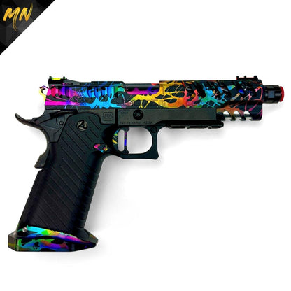 Project Nebula | Custom Hi Capa 5.1 - Minnesota Airsoft Airsoft airsoft guns airsoft suppressor phantom airsoft Gen 3 Phantom Tracer unit airsoft best airsoft m4 novritsch airsoft sniper rifle hi capa custom pistol airsoft 2022 best AEG airsoft guns in 2023 Minnesota airsoft MN Airsoft guns for beginners best AK VSR Tokyo Marui KWA CYMA G&G Airsoft guns