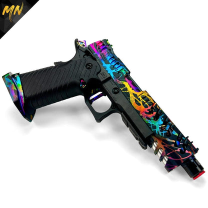 Project Nebula | Custom Hi Capa 5.1 - Minnesota Airsoft Airsoft airsoft guns airsoft suppressor phantom airsoft Gen 3 Phantom Tracer unit airsoft best airsoft m4 novritsch airsoft sniper rifle hi capa custom pistol airsoft 2022 best AEG airsoft guns in 2023 Minnesota airsoft MN Airsoft guns for beginners best AK VSR Tokyo Marui KWA CYMA G&G Airsoft guns