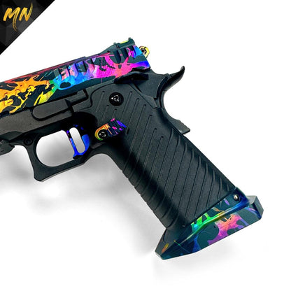 Project Nebula | Custom Hi Capa 5.1 - Minnesota Airsoft Airsoft airsoft guns airsoft suppressor phantom airsoft Gen 3 Phantom Tracer unit airsoft best airsoft m4 novritsch airsoft sniper rifle hi capa custom pistol airsoft 2022 best AEG airsoft guns in 2023 Minnesota airsoft MN Airsoft guns for beginners best AK VSR Tokyo Marui KWA CYMA G&G Airsoft guns