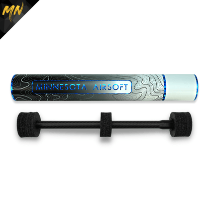 Minnesota Airsoft NEW Talon M4 AEG carbon fiber outer barrel. Available in 150mm, 280mm, and 363mm lengths Crafted meticulously to boost accuracy, range, and overall maneuverability, this lightweight and durable barrel will revolutionize your airsoft gun. Designed specifically for Tokyo Marui spec M4 Airsoft AEG rifles, it perfectly complements your airsoft gun, offering unmatched performance and durability. The Talon carbon fiber airsoft M4 outer barrel is the best airsoft outer barrel in 2023!